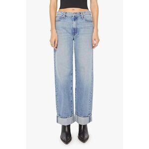 Mother Superior Denim The Dodger Skimp Cuff Sz 27 Light Wash Leap Of Faith NICE